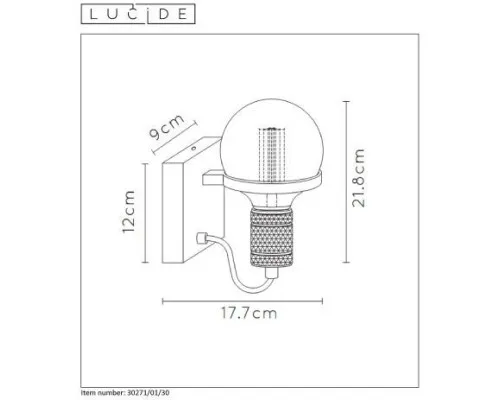 Бра Ottelien 30271/01/30 Lucide Бра Ottelien 30271/01/30 Lucide