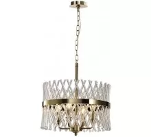 Подвесная люстра Baziano LH3040/4P-CO-CL Lumien Hall