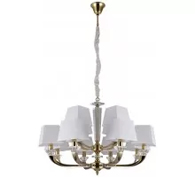 Подвесная люстра 11400 11408+4/C gold Newport