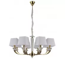 Подвесная люстра 11400 11408/C gold Newport